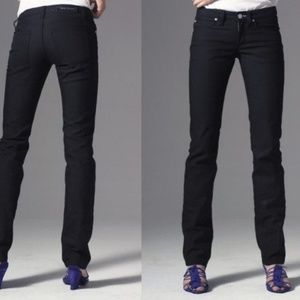 Acne Studios Hep Jeans Black Stretch Size 27/32